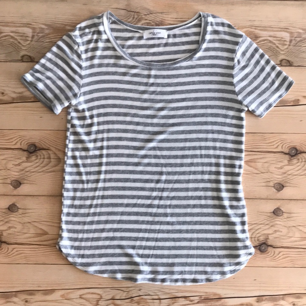 Carly Jean Los Angeles striped tee